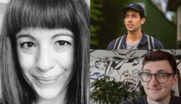 Open World Industry Guests Jessica Ann Moretti, Cameron Asao, and Grey Davenport
